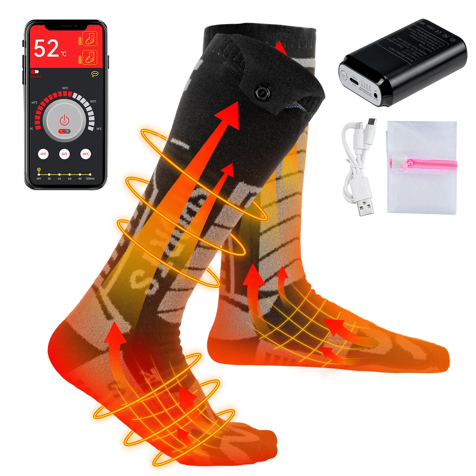 Elektrische heizsocken Clearance